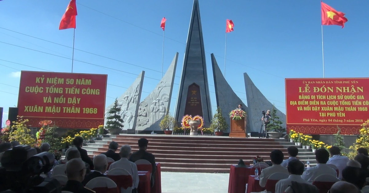 Di tích lịch sử quốc gia Địa điểm diễn ra cuộc Tổng tiến công và nổi dậy Xuân Mậu Thân 1968